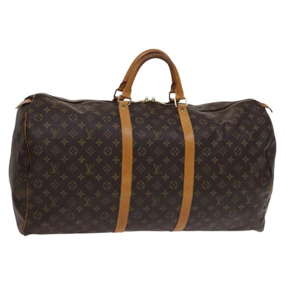 LOUIS VUITTON Monogram Keepall 60 Boston Bag - Picture 1 of 15